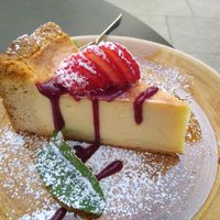 Cheesecake at Life Deli in Frankfurt