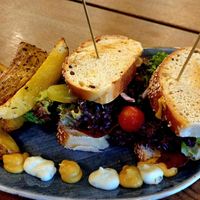 Roastbeef Sandwich at Life Deli in Frankfurt