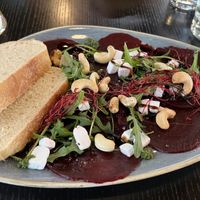 BEET CARPACCIO  at Life Deli in Frankfurt