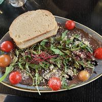 ROAST "BEEF" CARPACCIO  at Life Deli in Frankfurt