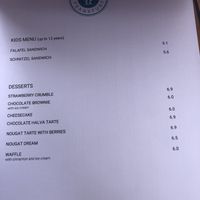 Menu May 2024  at Life Deli in Frankfurt