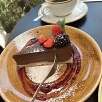 Vegane Schokotarte  at Life Deli in Frankfurt