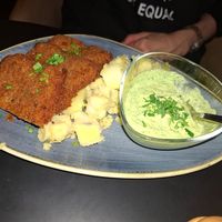 Schnitzel   at Life Deli in Frankfurt