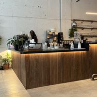 Front coffee counter    at Beepublic in Brooklyn