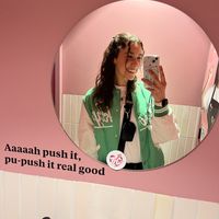 Even the bathroom is cute hahahaha  at Taste Like Chicken TLC in Amsterdam