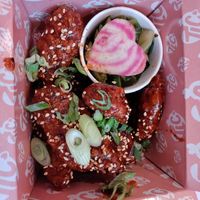 Yummy Korean chikin at Taste Like Chicken TLC in Amsterdam