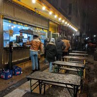 Outside of Goldies Smashburger. at goldies Smash Burger in Berlin