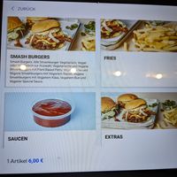 Digital Menu 1 of Goldies Smashburger. at goldies Smash Burger in Berlin