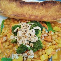 Leckeres Curry at Harzer Schnitzelkönig in Langelsheim