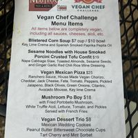 VCC menu   at Matteo's Pizza & Bistro in Carmichael