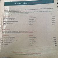 Vegane label finden sich zwei auf der Karte  at CODO - Street Kitchen in Hannover