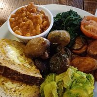 Delicious vegan breakfast at The Camden Enterprise in North West London