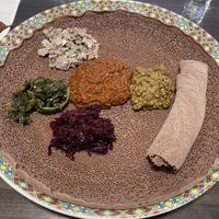 The vegan combo for 1  at Kare Ethiopian Restaurant in Phoenix