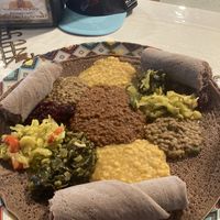 Vegan combo. YUMM #Veganuary at Kare Ethiopian Restaurant in Phoenix