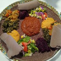 Veg combo for two at Kare Ethiopian Restaurant in Phoenix