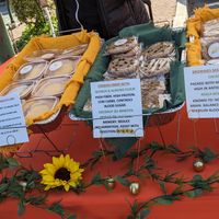 Table at Raydiant Vybes in Alameda