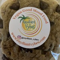 Found a pic of the chocolate chip cookie! Absolutely fantastic!   at Raydiant Vybes in Alameda