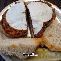 pizza sandwich at Gutenfleischers in Atlanta