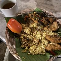 Rice with tofu   at 9 Angels in Ubud