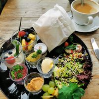 Vegan breakfast at Café Huben in Ladenburg