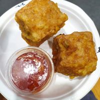 Deep fried tofu vegan starter (2 portions) at Nani's Food Truck - Pop-up only in Thirroul