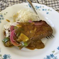 Curry tofu (half portion)  at Outra Espécie  in Porto