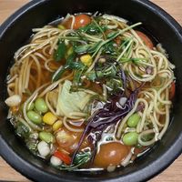 vegetable hot pot  at Kiva Ravintola Dixi in Vantaa