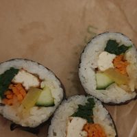 Tofu Gimbab at Seoulbap - Korean Food in Kiel