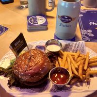 Vegan Wiesn Burger at MUC - Airbräu - MAC in Munich