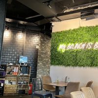 Inside   at Café Buur in Frankfurt