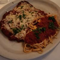 Seitan parmesan at John's of 12th Street in New York City