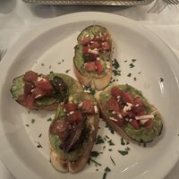 vegan bruschetta   at John's of 12th Street in New York City