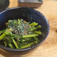 Chrysanthemum & Walnut Salad at Sozai Restaurant in Clawson