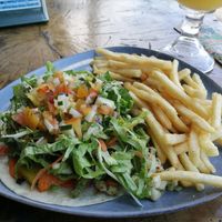 Veganer Taco at Marisquería Corcovado in Puerto Jimenez