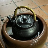 Boiling pot  at A-MEI Tea House in New Taipei City