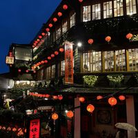 Outside   at A-MEI Tea House in New Taipei City