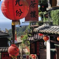Side view with entrance  at A-MEI Tea House in New Taipei City
