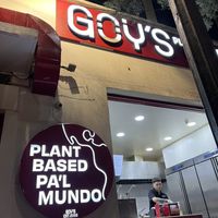   at Goy's Plant-Based Burgers - Napoles in Mexico City
