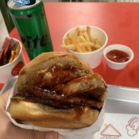 Hamburguesa BBQ  at Goy's Plant-Based Burgers - Napoles in Mexico City