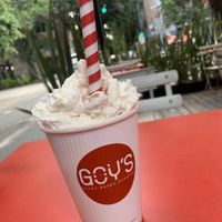 Malteada Vainilla  at Goy's Plant-Based Burgers - Napoles in Mexico City