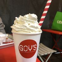 Oreo shake  at Goy's Plant-Based Burgers - Napoles in Mexico City