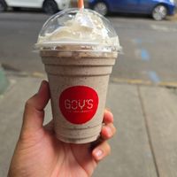 Oreo milkshake at Goy's Plant-Based Burgers - Napoles in Mexico City