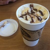 Frisch has an amazing barista in the mornings now! This coconut and chocolate concoction was to die for! at Frisch Compassionate Eatery in Salt Lake City