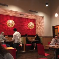 cool lamps at Veggie Grill by Next Level in Long Beach