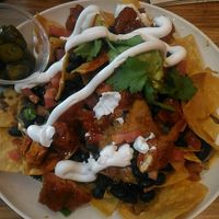 nachos at Veggie Grill by Next Level in Long Beach