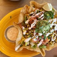 Taco Salad: at least 10 out of 10.  at Veggie Grill by Next Level in Long Beach