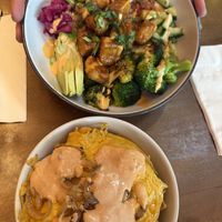 The BEST teriyaki fried tofu.  at Veggie Grill by Next Level in Long Beach