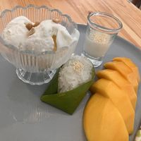 Mango sticky rice  at Penne in Koh Samui