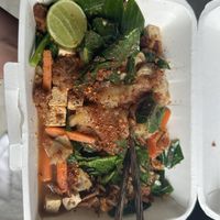 Pad see ew (food panda order)  at Penne in Koh Samui