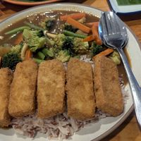 Crispy tofu at Penne in Koh Samui